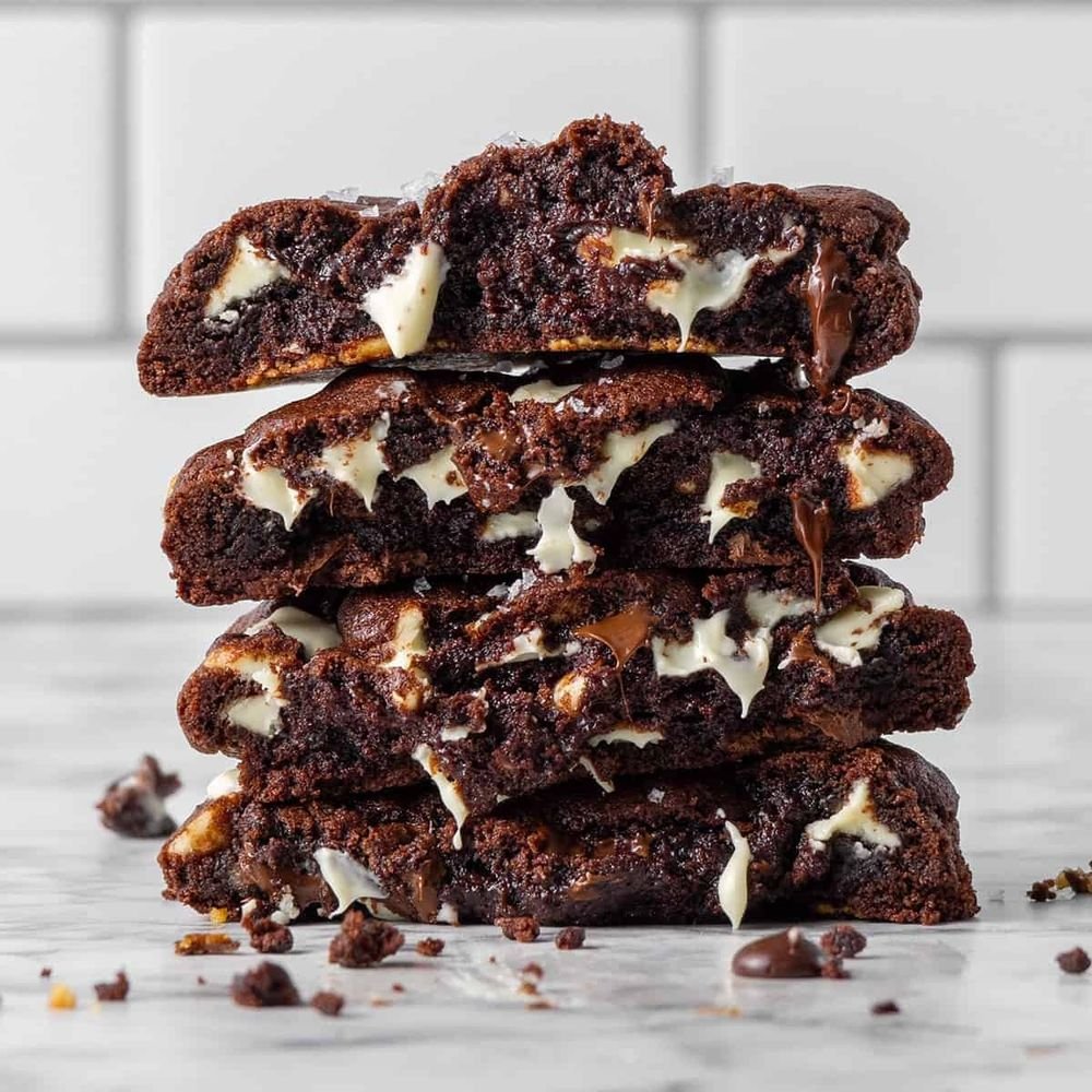 Cookie triple chocolate